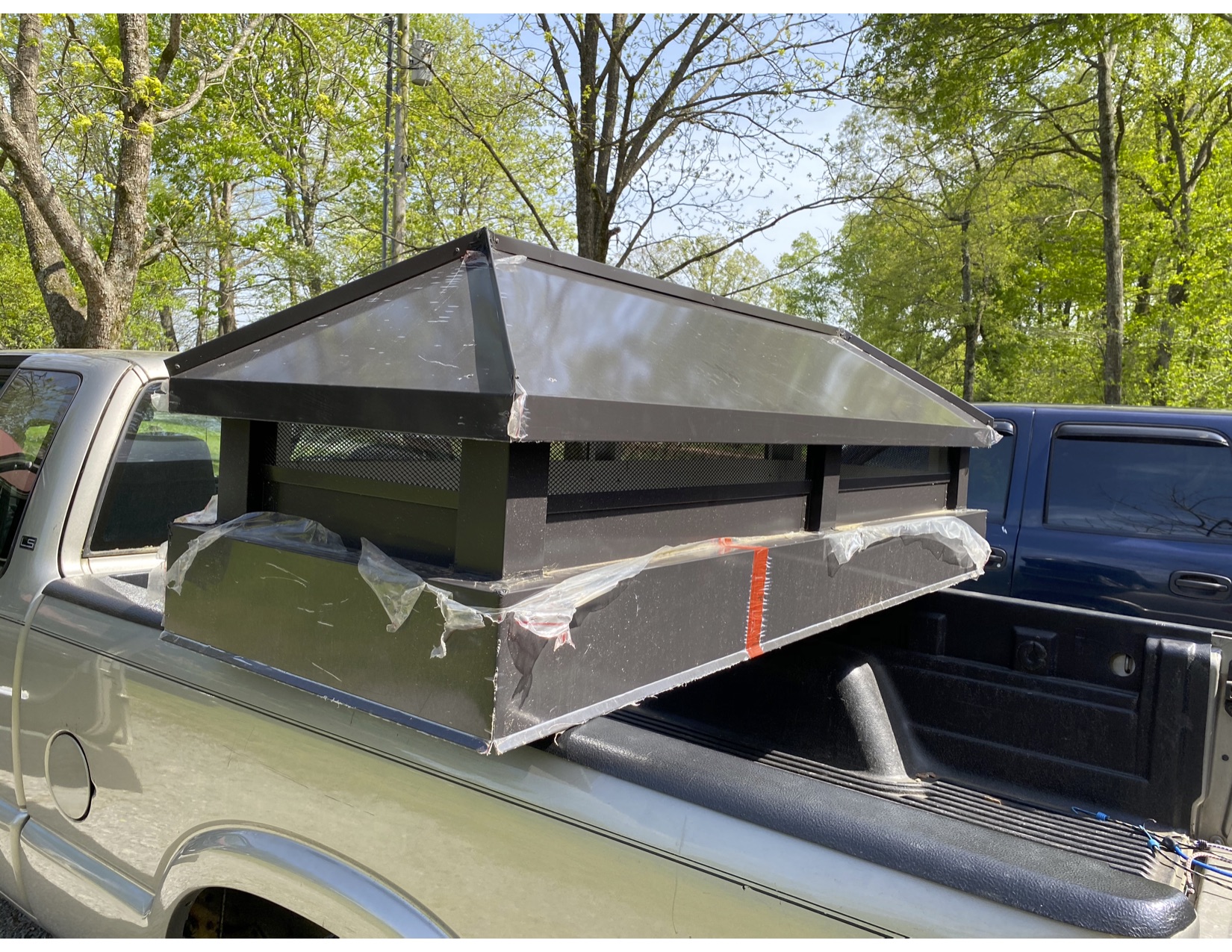 Custom Made Chimney Cap 27x79 in Tullahoma, TN - Exchange931.com