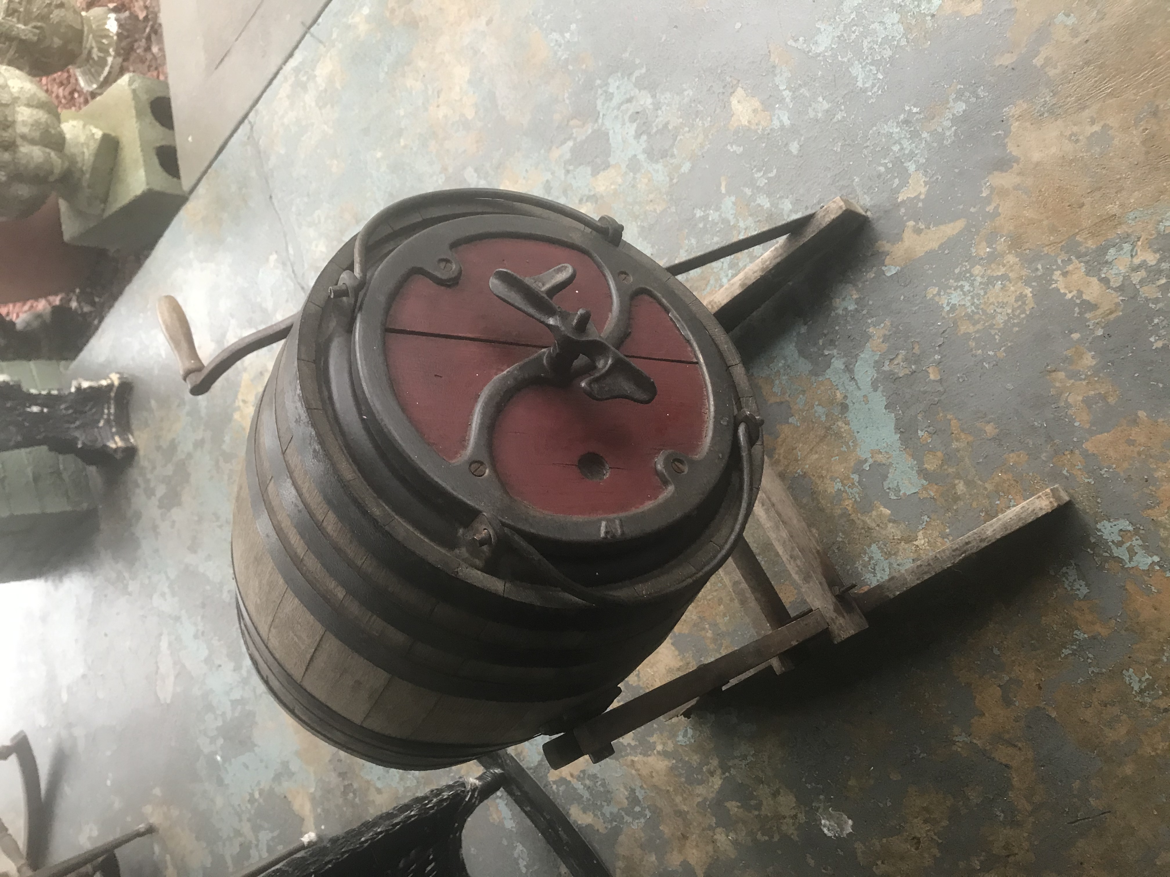 Butter Churn, Barrel Shape in Medina, TN